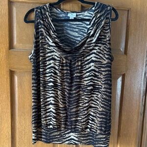 Chic Zebra Print Tank Top!